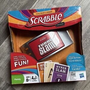 Hasbro Electronic Turbo Slam Scrabble Game (2011) Classic Game  (NEW IN PACKAGE)